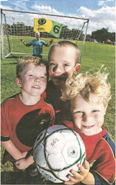Joe,James and Harry future socceroos! 