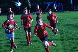 Let me celebrate at the corner post!